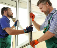 Two Window Experts Install an Impact Window
