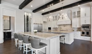 Beautiful Kitchen With White Cabinets